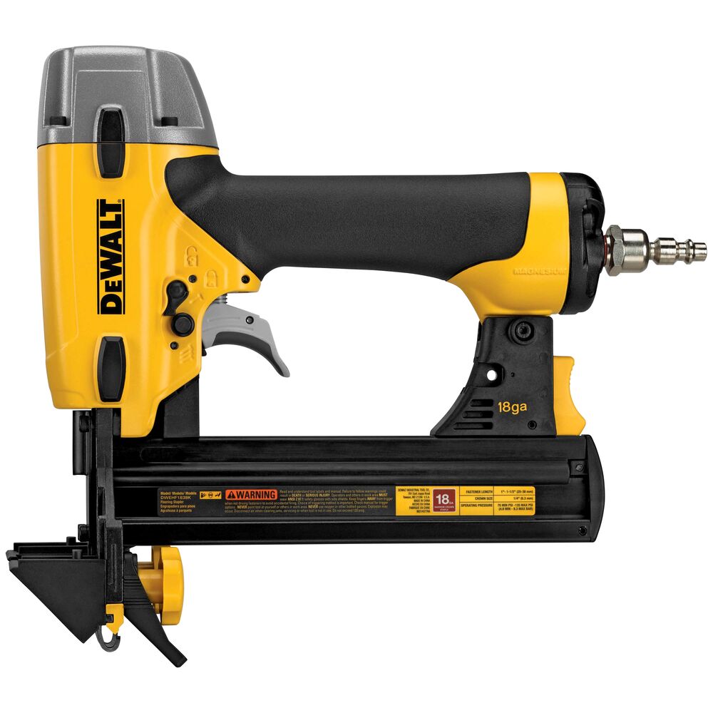 Dewalt DWEHF1838K 18GA, 7/32" NARROW CROWN FLOORING STAPLER